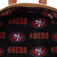 Loungefly Sports NFL San Francisco 49ers Patches Mini Backpack
