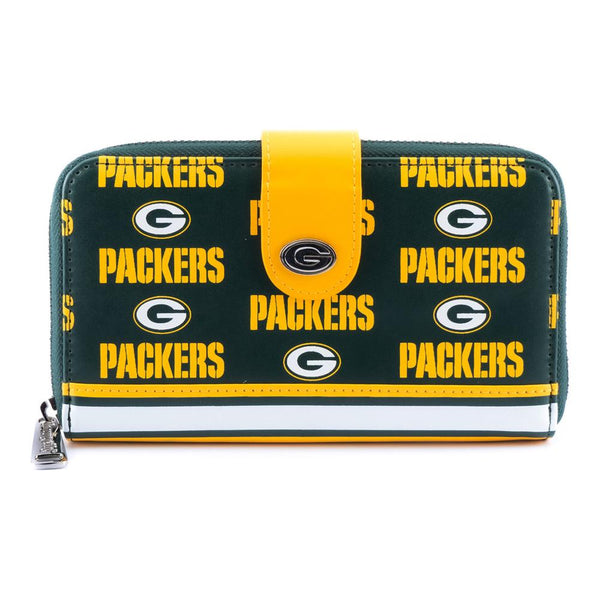 Loungefly Sports NFL Greenbay Packers Logo Bifold Wallet