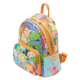 Loungefly Nickelodeon Nick 90s Color Block Mini Backpack