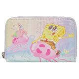 Loungefly Nickelodeon SpongeBob Pastel Jelly Fishing Mini Backpack Wallet Set