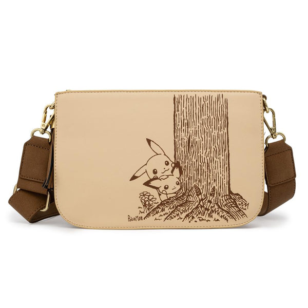 Loungefly Pokemon Sepia Pikachu Crossbody Bag