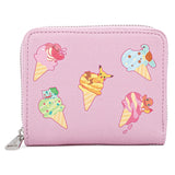 Loungefly Pokemon Ice Cream Denim Jacket Convertible Mini Backpack Wallet Set