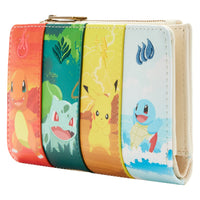 Loungefly Pokemon Elements Triple Pockets Mini Backpack Wallet Set