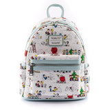 Loungefly Peanuts Happy Holidays Mini Backpack Wallet Set