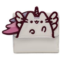 Loungefly Pusheen Unicorn Plush Mini Backpack and Wallet Set