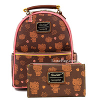 Loungefly Sanrio Hello Kitty Pumpkin Spice Mini Backpack and  Wallet Set