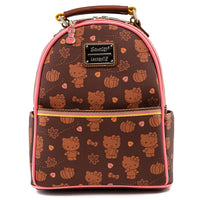Loungefly Sanrio Hello Kitty Pumpkin Spice Faux Leather Mini Backpack