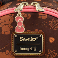 Loungefly Sanrio Hello Kitty Pumpkin Spice Faux Leather Mini Backpack