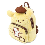 Loungefly Sanrio Pompompurin Plush Mini Backpack and Wallet Set