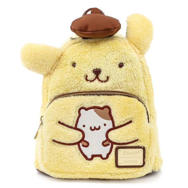 Loungefly Sanrio Pompompurin Plush Mini Backpack