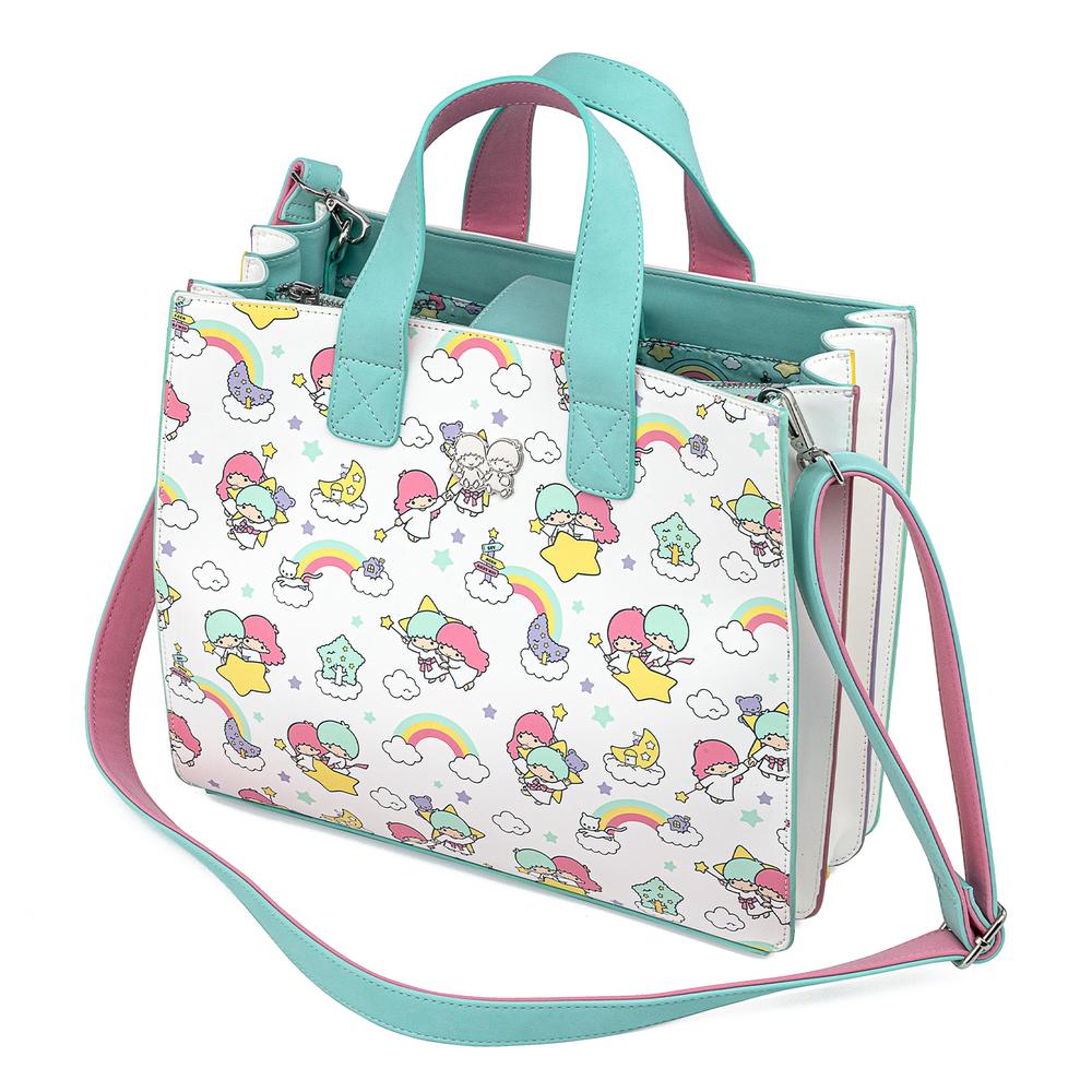 Loungefly Sanrio Little Twin Stars Rainbow Crossbody Bag