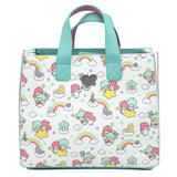 Loungefly Sanrio Little Twin Stars Rainbow Crossbody Bag and Wallet Set