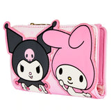 Loungefly Sanrio My Melody Kuromi Crossbody Bag Wallet Set