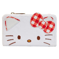 Loungefly Hello Kitty Gingham Cosplay Flap Wallet