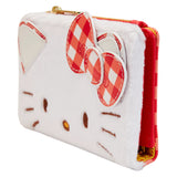 Loungefly Hello Kitty Gingham Cosplay Flap Wallet