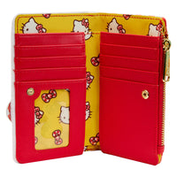 Loungefly Hello Kitty Gingham Cosplay Flap Wallet