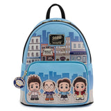 Loungefly Seinfeld Chibi City Mini Backpack and Wallet Set