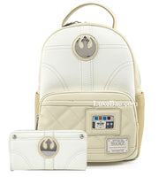 Loungefly Star Wars Leia Hoth Mini Backpack and Wallet Set