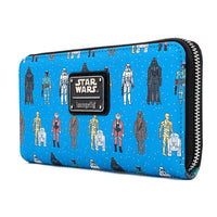 Loungefly Star Wars Action Figures Mini Backpack and Wallet Set