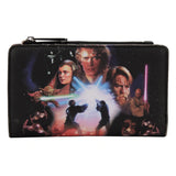 Loungefly Star Wars Trilogy 2 Triple Pocket Backpack and Wallet Set