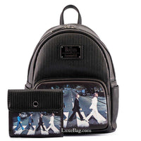 Loungefly The Beatles Abbey Road Mini Backpack and Wallet Set