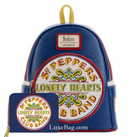 Loungefly The Beatles SGT Peppers Mini Backpack Zip Wallet