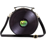 Loungefly The Beatles Let It Be Vinyl Record Crossbody Bag and Wallet Set