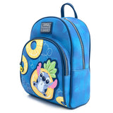 Loungefly Disney Lilo Stitch Pineapple Floaty Mini Backpack and Wallet Set
