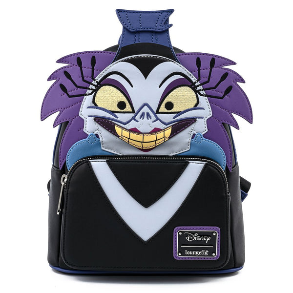Loungefly Disney Maleficent Faux Leather Mini Backpack Wallet Set