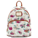 Loungefly Disney Princess Floral Mini Backpack and Wallet Set