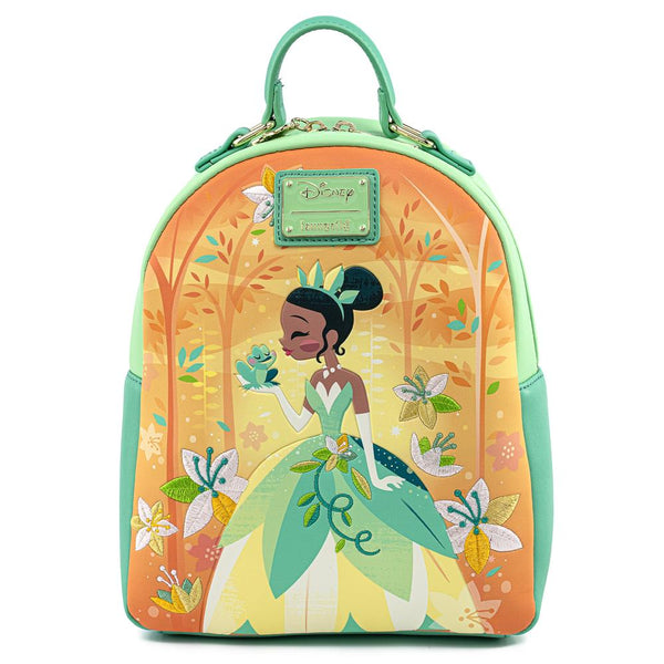 Loungefly, Bags, Loungefly Disney Sleeping Beauty Floral Mini Backpack  And Cardholder Set
