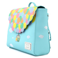 Loungefly Disney Up Balloon House Flap Backpack and Wallet Set