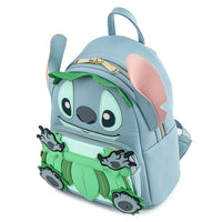 Loungefly Disney Stitch Luau Mini Backpack and Wallet Set