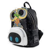 Pop by Loungefly Disney Pixar Wall-E Eve Boot Earth Day Mini Backpack Wallet Set