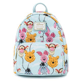 Loungefly Disney Winnie The Pooh Balloon Friends Mini Backpack Wallet Set