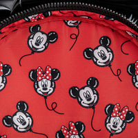 Loungefly Disney Mickey Mouse Balloon Mini Backpack Wallet Set