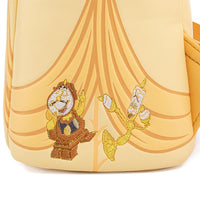 Loungefly Disney Beauty and The Beast Belle Mini Backpack Wallet Set