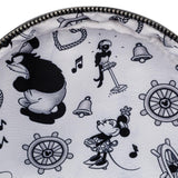 Loungefly Disney Steamboat Willie Music Cruise Mini Backpack