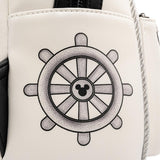Loungefly Disney Steamboat Willie Music Cruise Mini Backpack Wallet Set