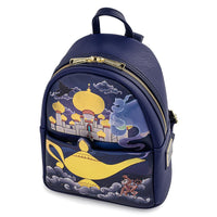 Loungefly Disney Aladdin Princess Jasmine Castle Mini Backpack Wallet Set