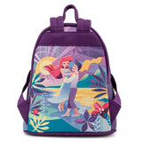 Loungefly Disney Ariel Castle Collection Mini Backpack Wallet Set