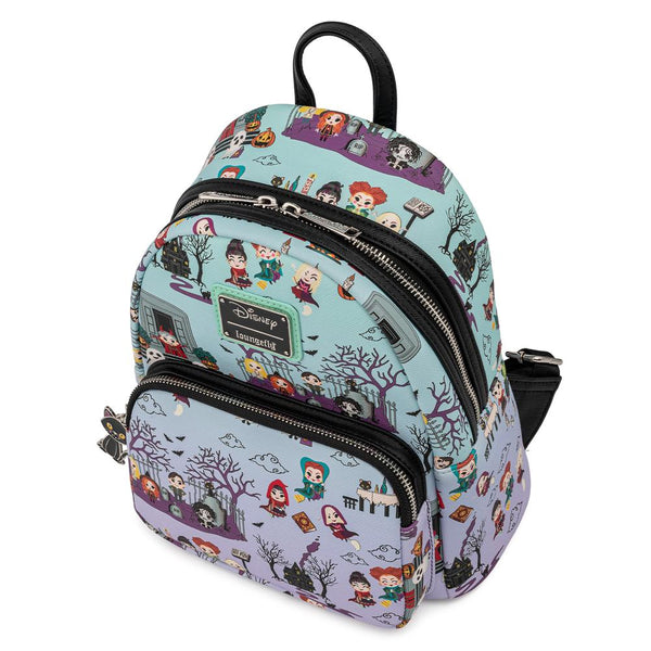 hocus pocus mini backpack The Sanderson Museum Mini-Backpack whether youre off to a spooky gathering or enjoying a weekend adventure Loungefly Disney Hocus Pocus Chibi
