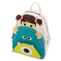 Loungefly Disney Pixar Monsters Inc Boo Mike Sully Mini Backpack