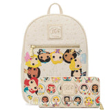 Pop by Loungefly Disney Princess Circle Mini Backpack Wallet Set