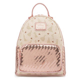 Loungefly Disney Ultimate Princess Sequin Mini Backpack Wallet Set