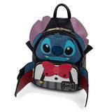 Loungefly Disney Vampire Stitch Bowtie Mini Backpack