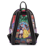 Loungefly Disney Princess Castle Belle Mini Backpack Wallet Set