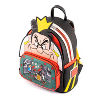 Loungefly Disney Villains Scene Queen of Hearts Mini Backpack