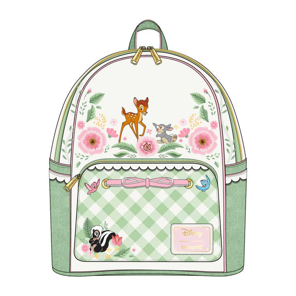 bambi springtime mini backpack Loungefly Disney Bambi Springtime Gingham Mini Backpack