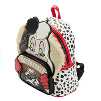 Loungefly Disney 101 Dalmatians Villains Mini Backpack Wallet Set
